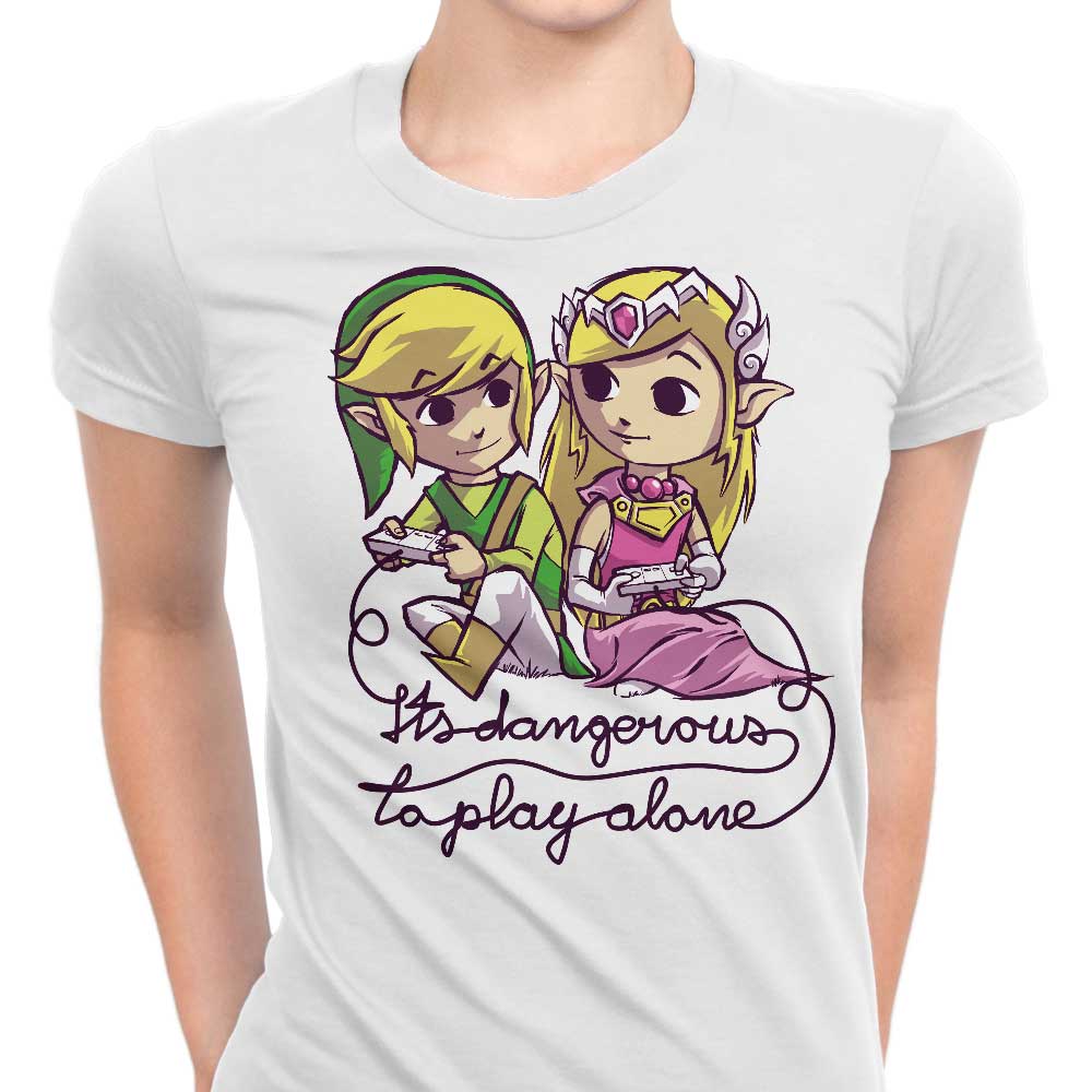 Spike00's 'It's Risky to Play Alone' Women's Fashion Apparel