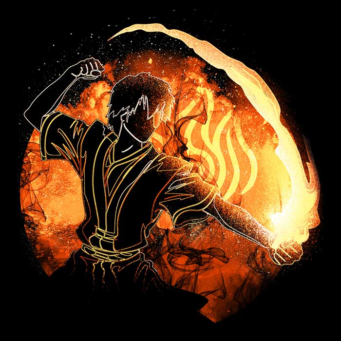 Fiery Spirit - Stylish Women's Apparel by Donnie Illustrations