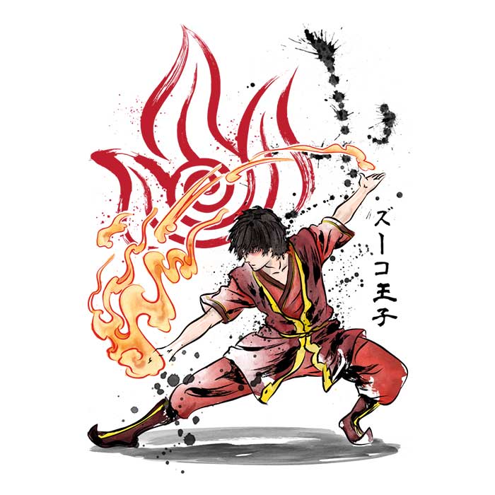 Empowering Women's Apparel - The Might of the Fire Nation