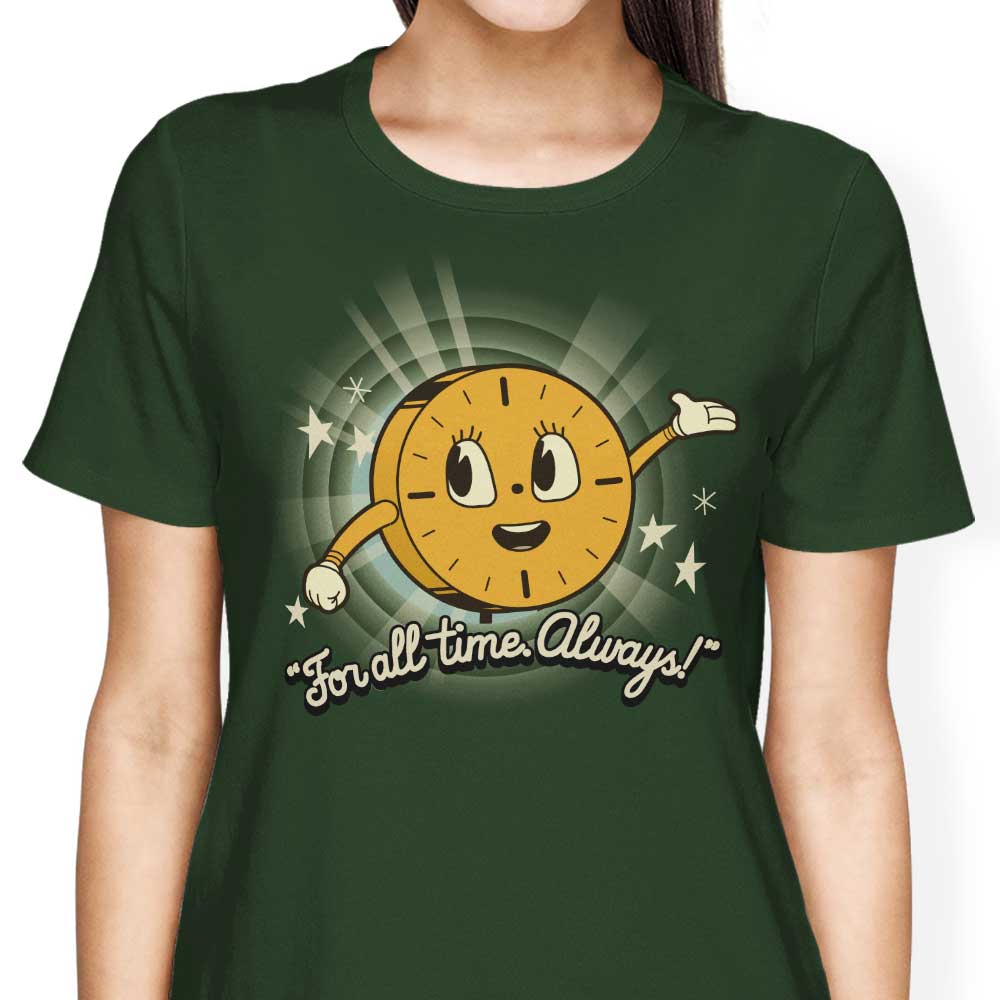 Harebrained Women's Apparel - That's All The Time We Have T-Shirts