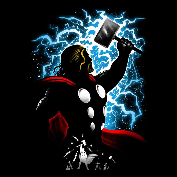 Women's Stylish V-Neck Inspired by the God of Thunder