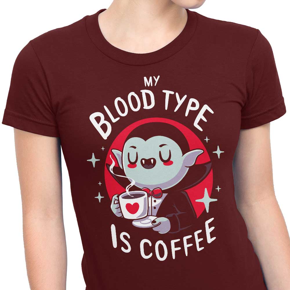 Stylish Women's Coffee Vampire Apparel - T-Shirts and Premium T-Shirts