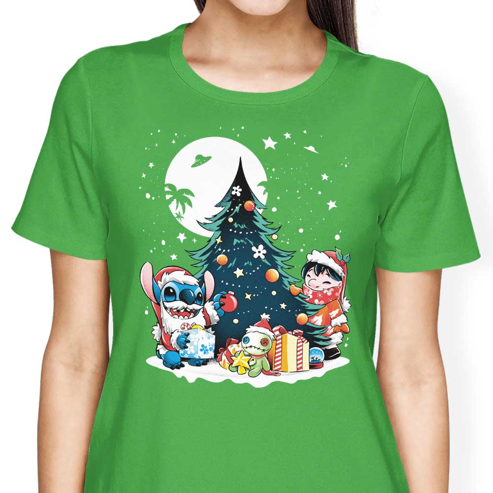 Alemaglia's Festive Christmas Ohana Women's Clothing