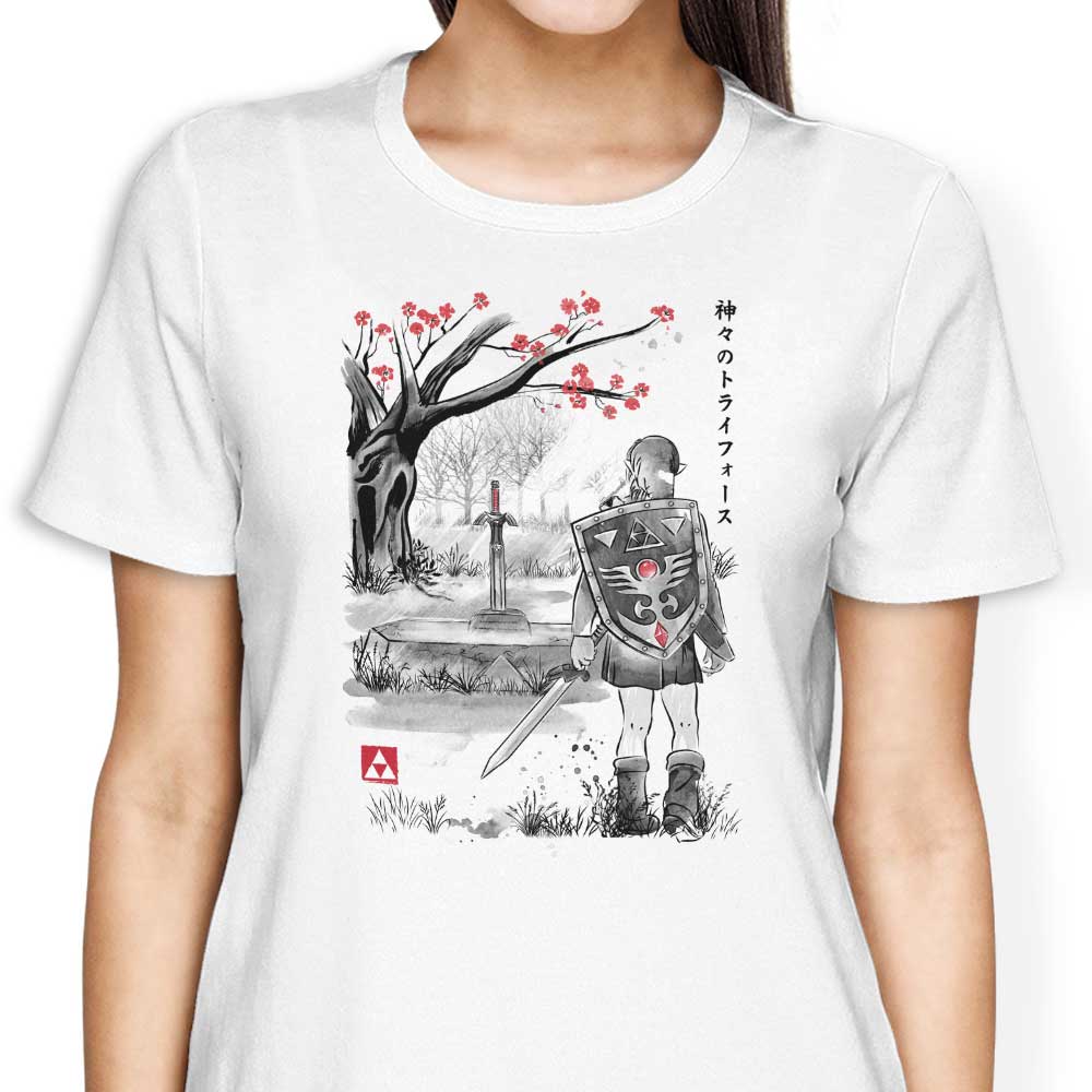 An Elegant Sumi - e Inspired Women's Apparel by Dr. Monekers