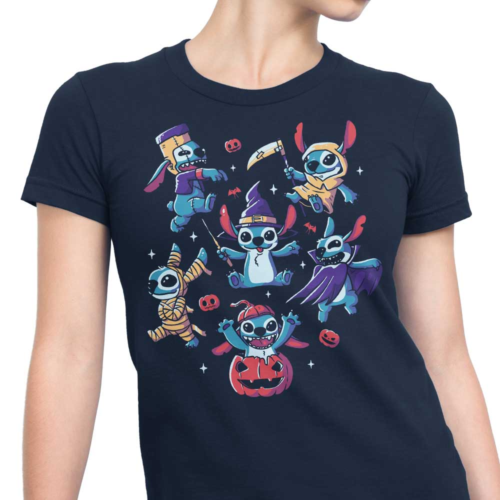 Halloween-themed Women's Clothing Experiments - T-Shirts and Premium T-Shirts