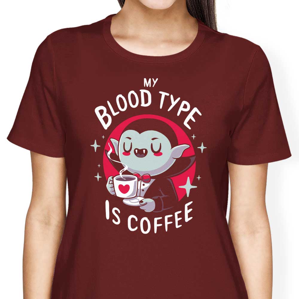 Stylish Women's Coffee Vampire Apparel - T-Shirts and Premium T-Shirts