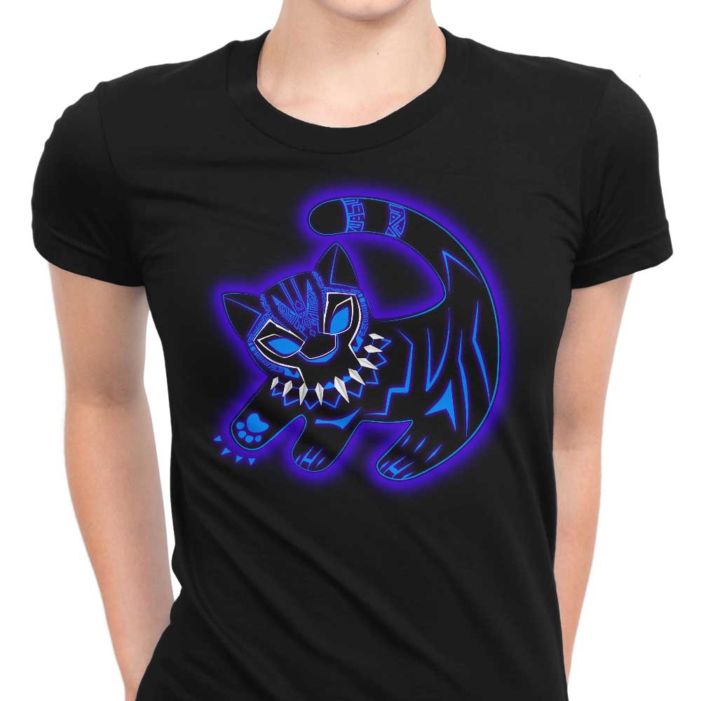The Radiant Panther King Women's Fashion Apparel - T-Shirts and Premium T-Shirts