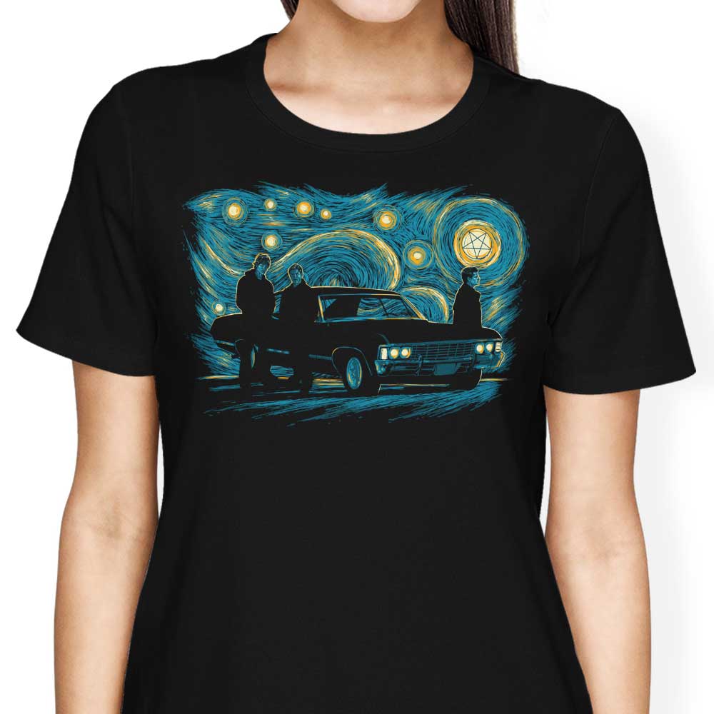 Starry Winchesters Women's Fashion Apparel - Trendy T-Shirts