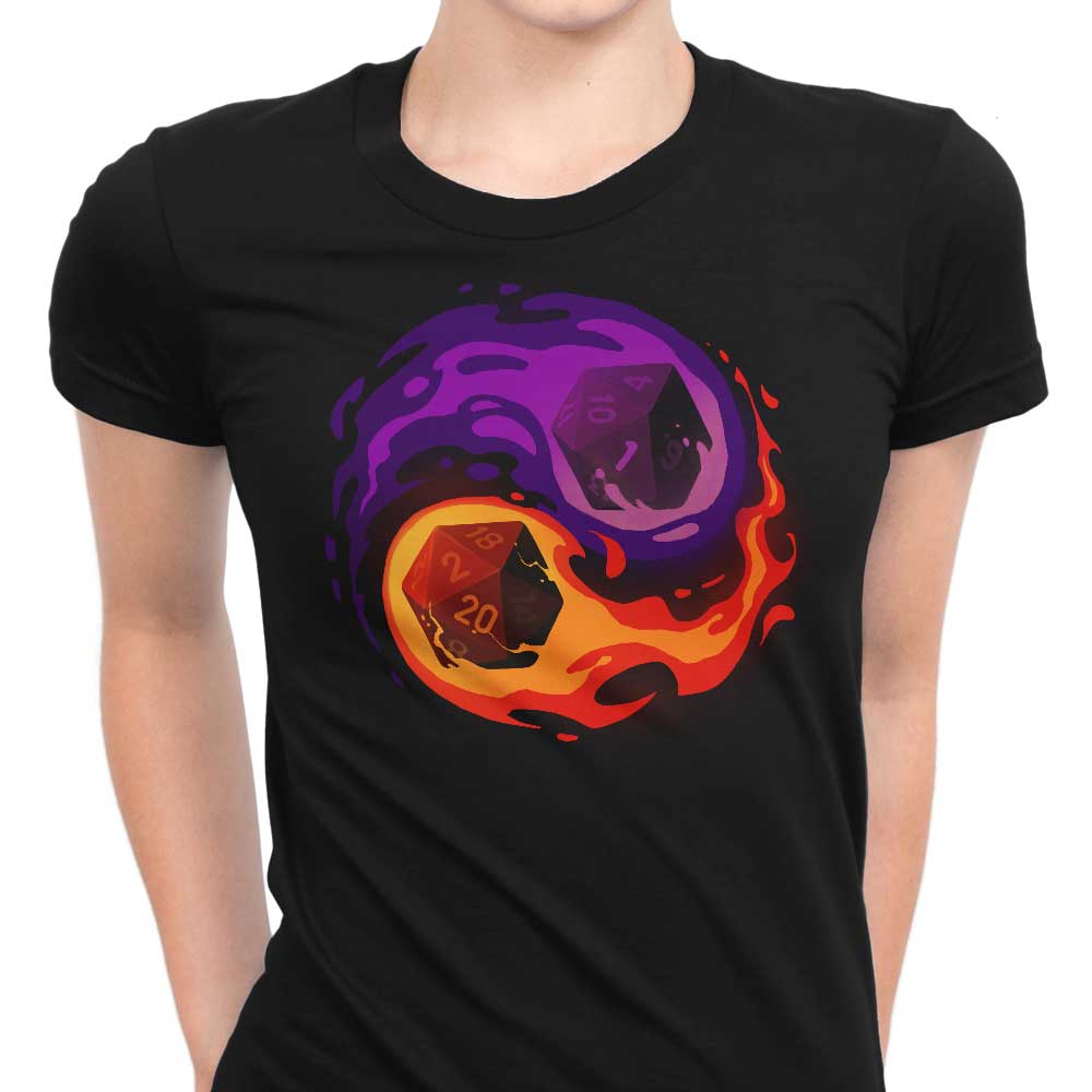 Women's Dice Balance Fashion Apparel