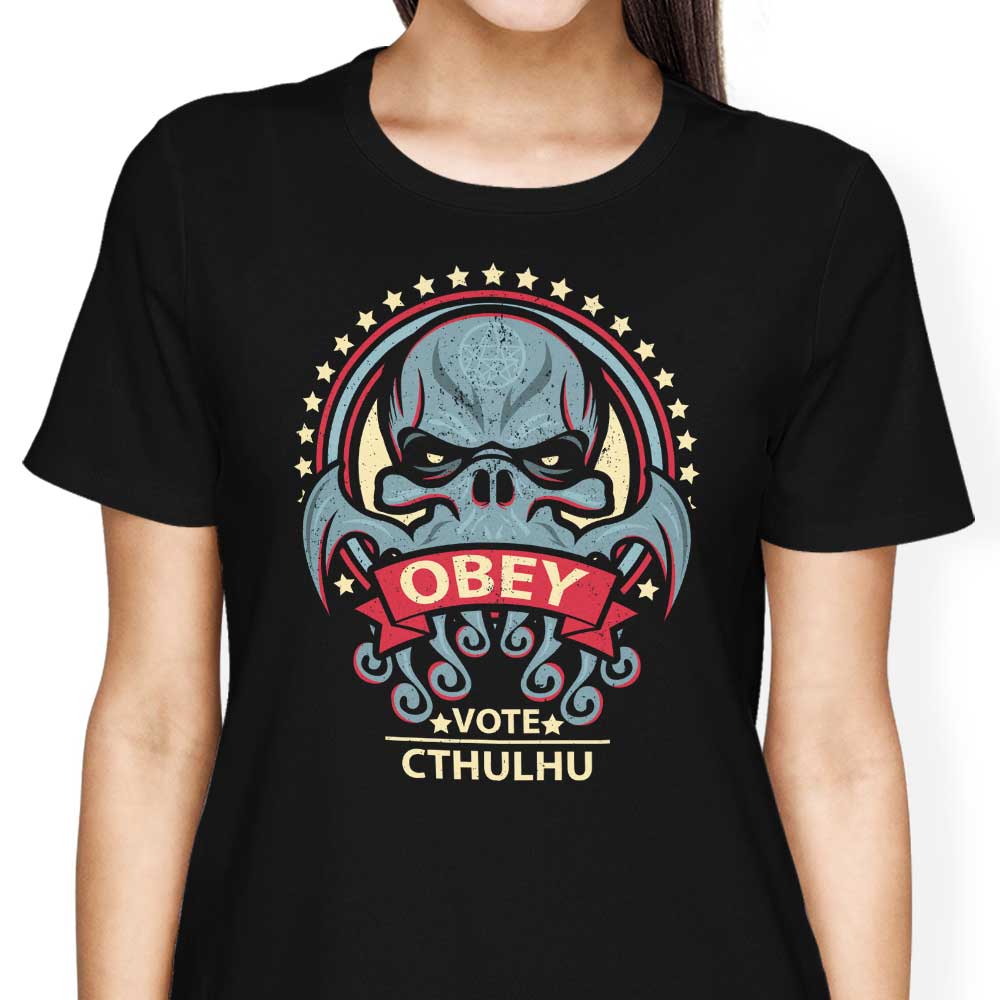 Vote Cthulhu Women's Stylish T-Shirts Collection