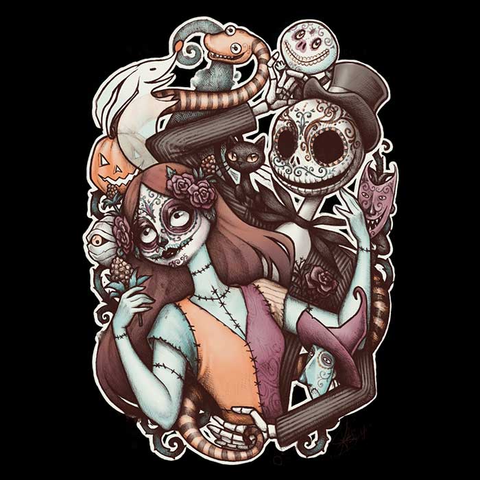 Women's Nightmare de los Muertos Apparel Collection - T-Shirts for Women