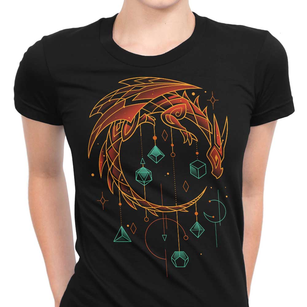 Women's Draconic-themed Dice Keeper Apparel