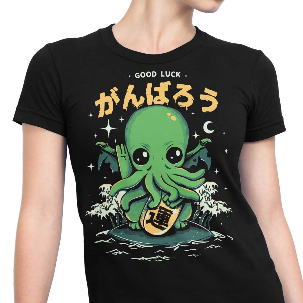 Ilustrata's Good Luck Cthulhu Women's Comfortable T - Shirts