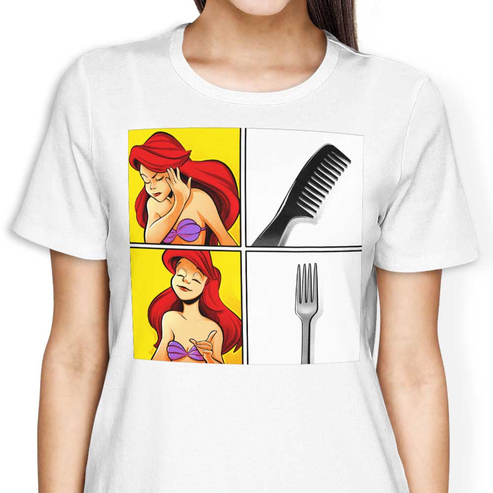 Alemaglia's Mermaid - Approved Women's T - Shirts in Various Sizes
