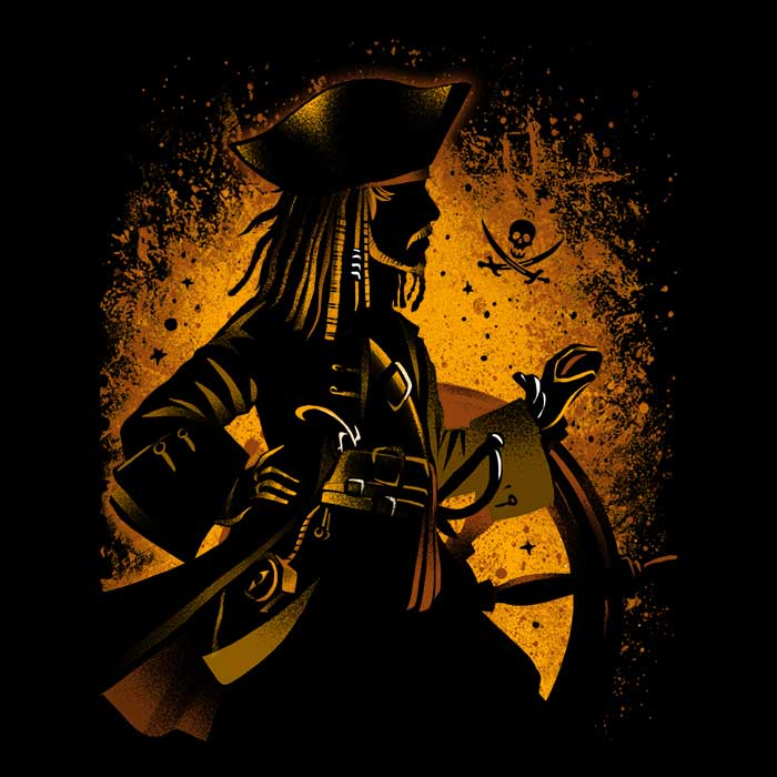 Alemaglia's Women's V-Neck - The Legendary Pirate Style