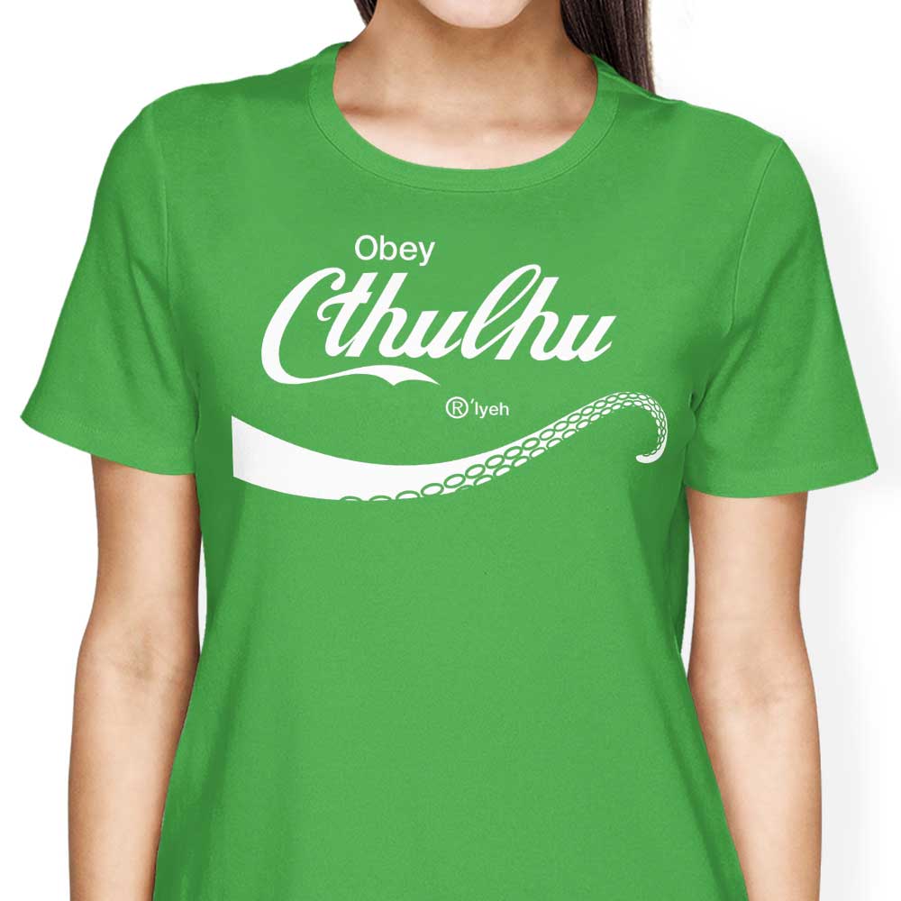 Obey Cthulhu Women's Clothing - T-Shirts and Premium T-Shirts