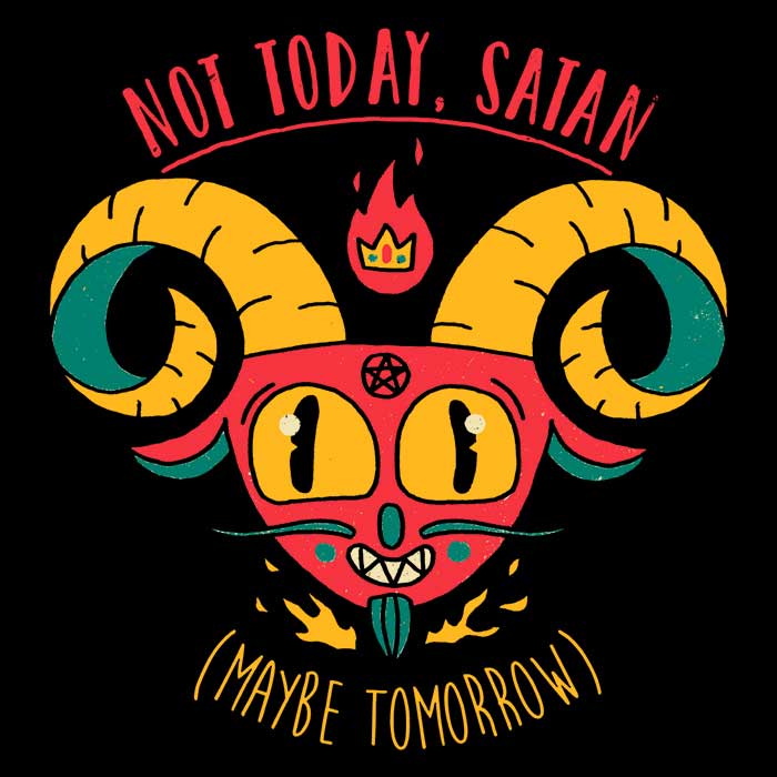 DinoMike's Naughty Devil - Stylish Women's T-Shirts in Various Sizes