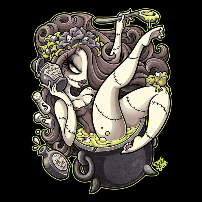 Deadly Nightshade Women's Fashion Apparel - T-Shirts and Premium T-Shirts