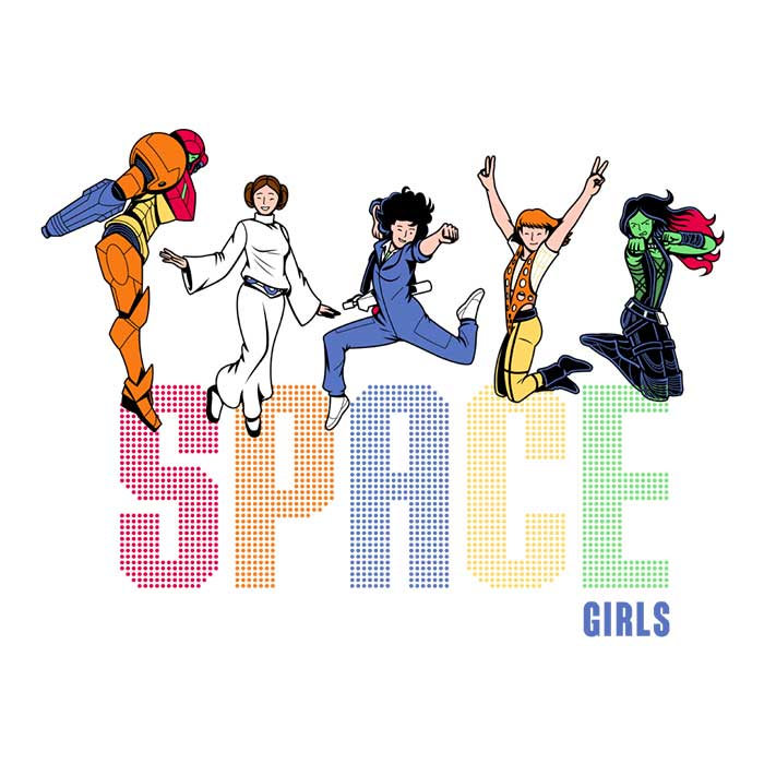 Stylish Women's Apparel by JayHai: Space Girls Collection