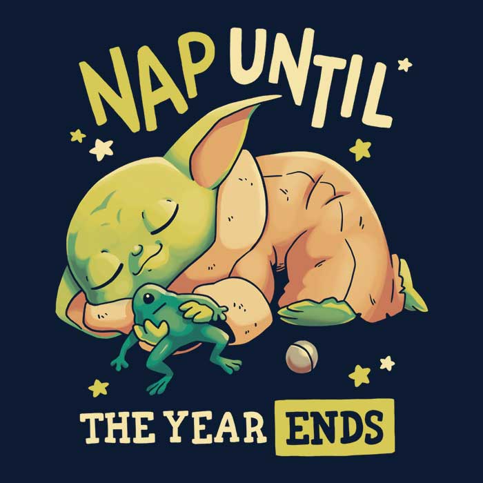 Women's 'Nap Until the Year Ends' Apparel Collection - T-Shirts and Premium T-Shirts