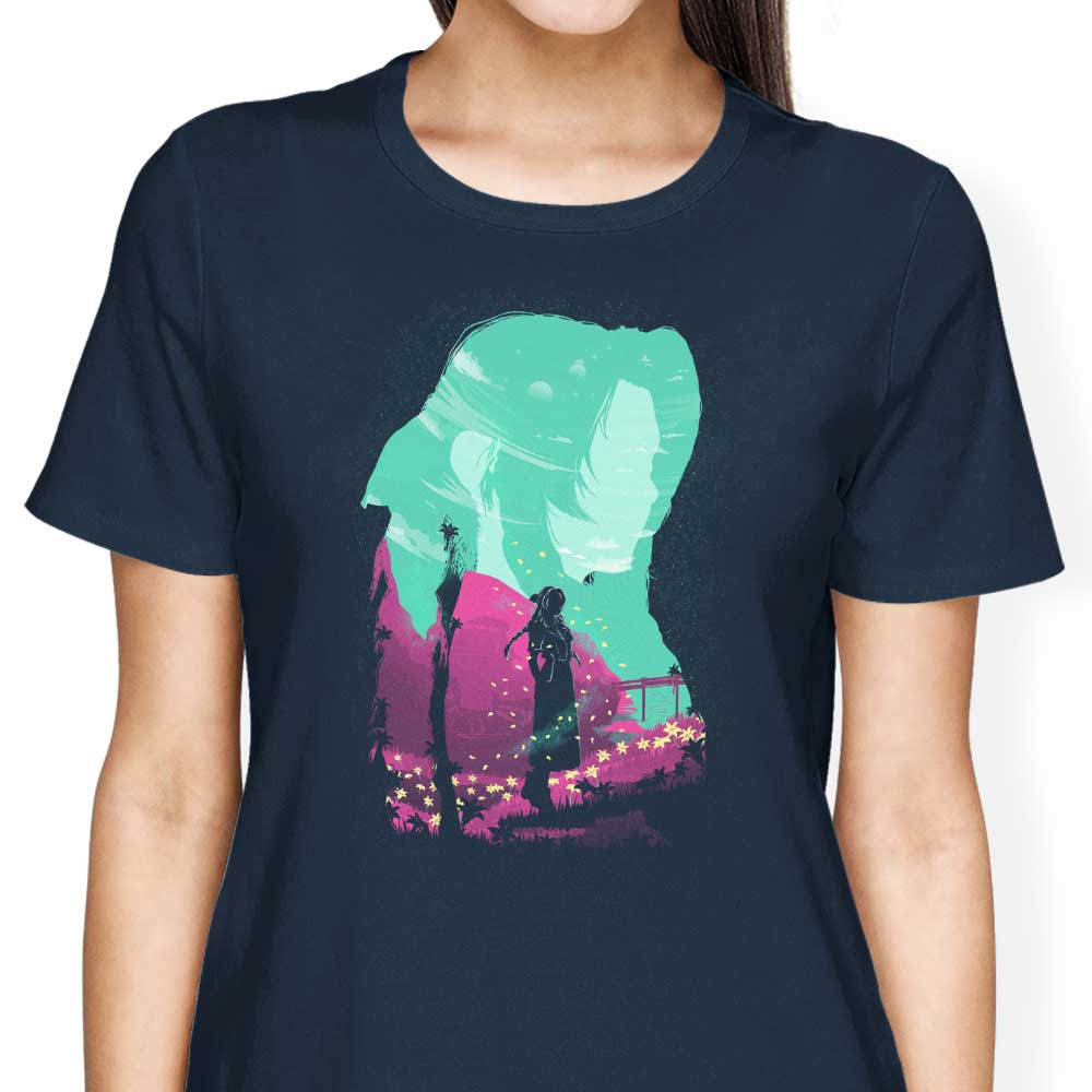 Donnie Illustrations' Women's Last Ancient Landscape T-Shirts Collection