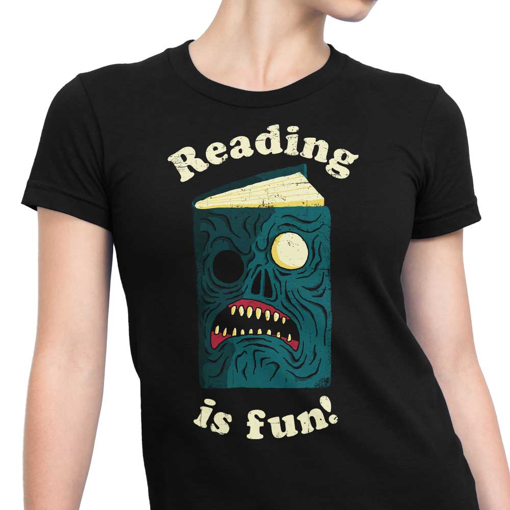 Reading Enthusiast Women's Fashionable Apparel