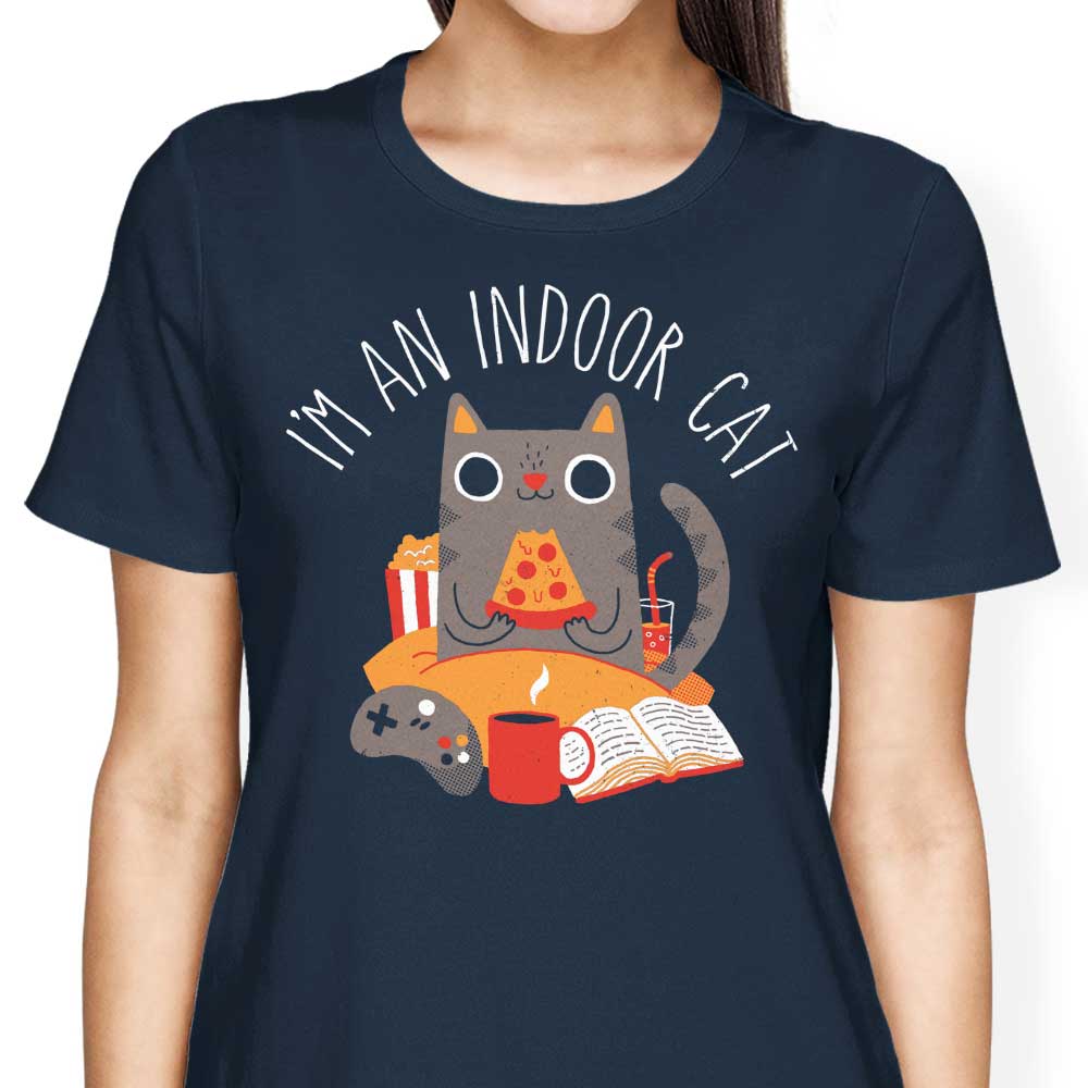 Stylish Indoor Cat Women's Clothing by DinoMike