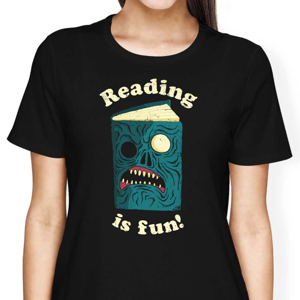 Reading Enthusiast Women's Fashionable Apparel
