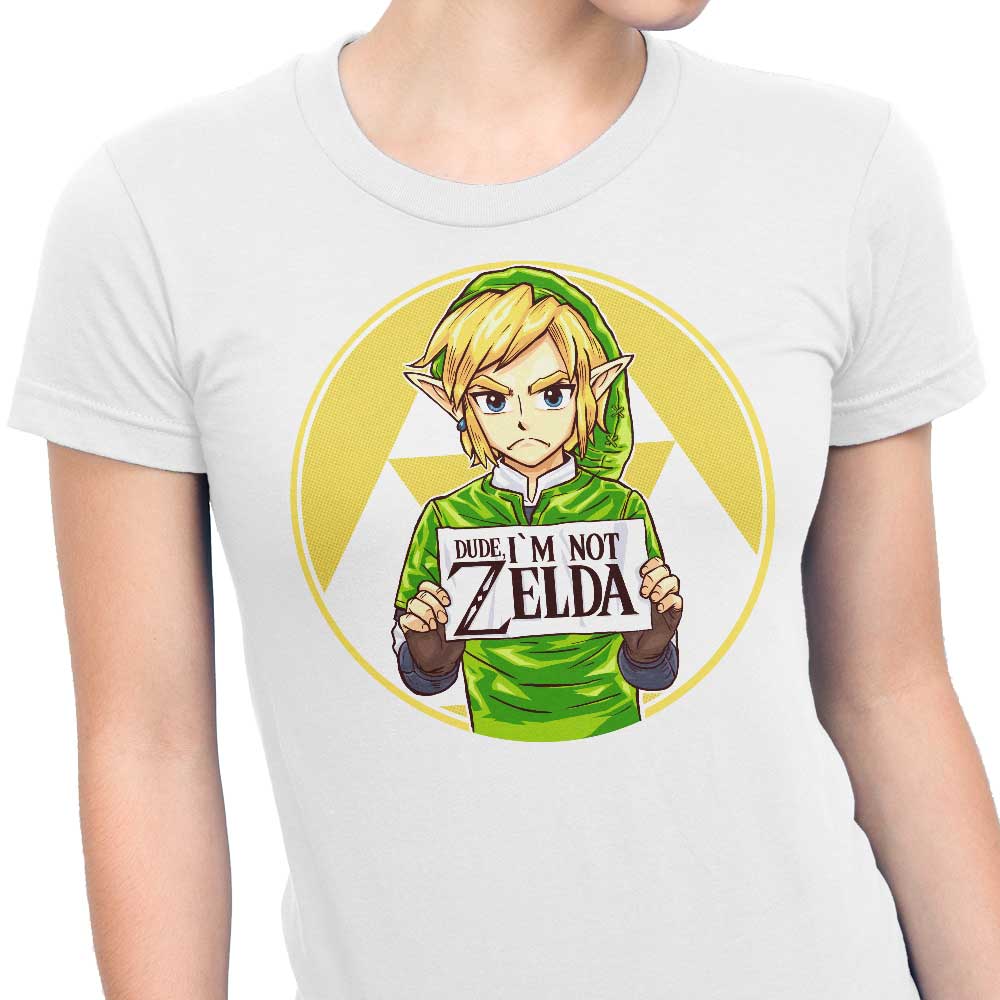 Women's 'I'm Not Zelda' Stylish Apparel from Rustenico