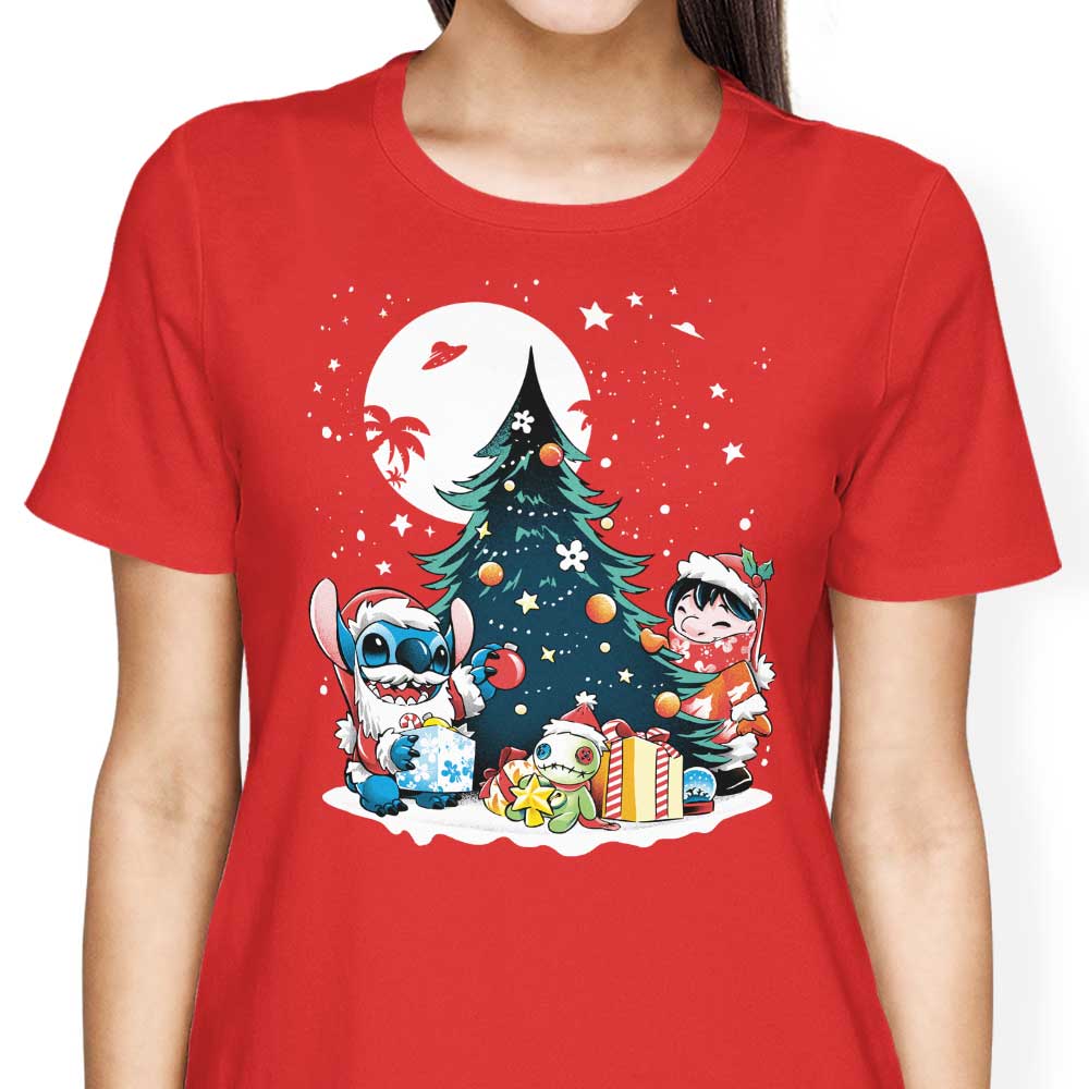 Alemaglia's Festive Christmas Ohana Women's Clothing