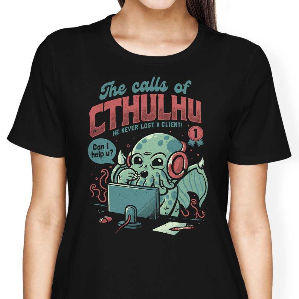 Eerie Cthulhu Calls - Stylish Women's T-Shirts Collection