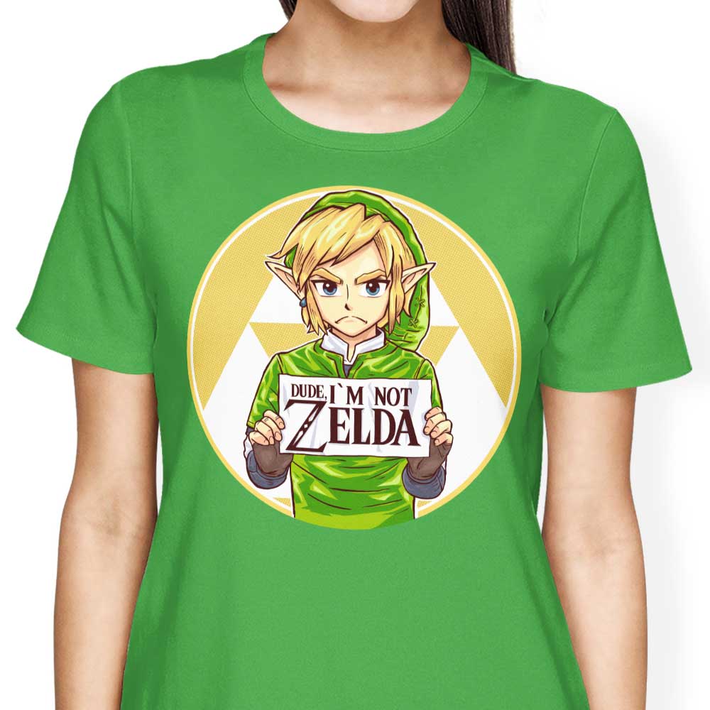 Women's 'I'm Not Zelda' Stylish Apparel from Rustenico