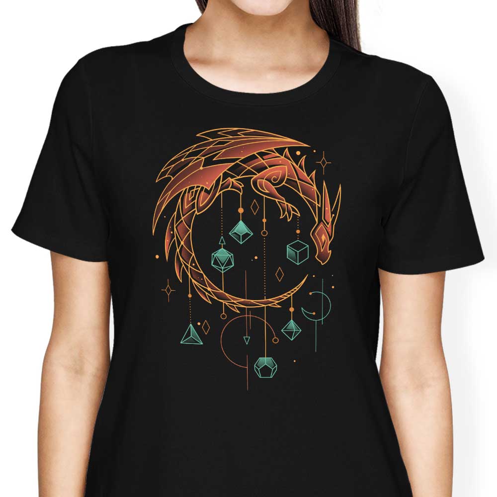 Women's Draconic-themed Dice Keeper Apparel