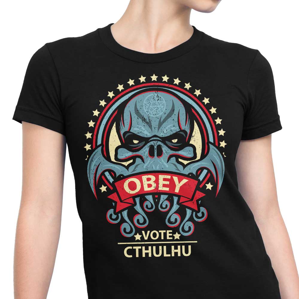 Vote Cthulhu Women's Stylish T-Shirts Collection