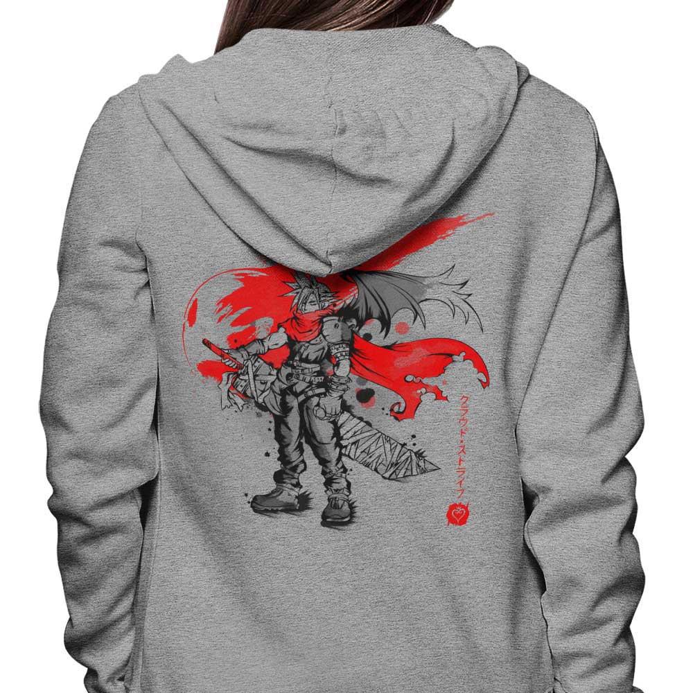 Soulkr Ex-Soldier Kingdom Sumi-e Zip Up and Pullover Hoodies for Comfortable Wear