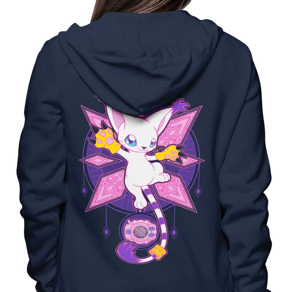 Stylish Crest of Light-themed Hoodie by Chocolate Raisin Fury