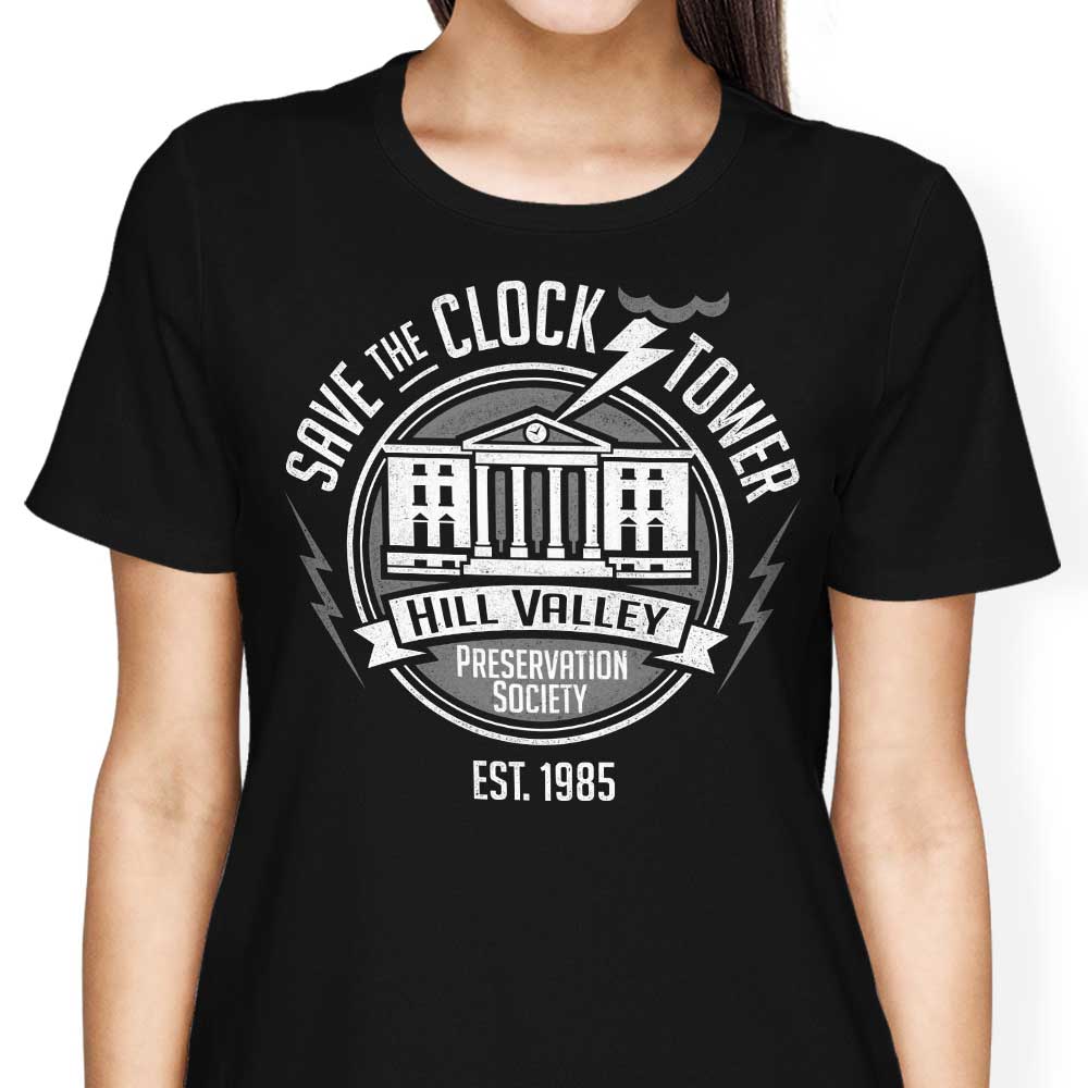 Stylish Women's Apparel Inspired by 'Save the Clock Tower'