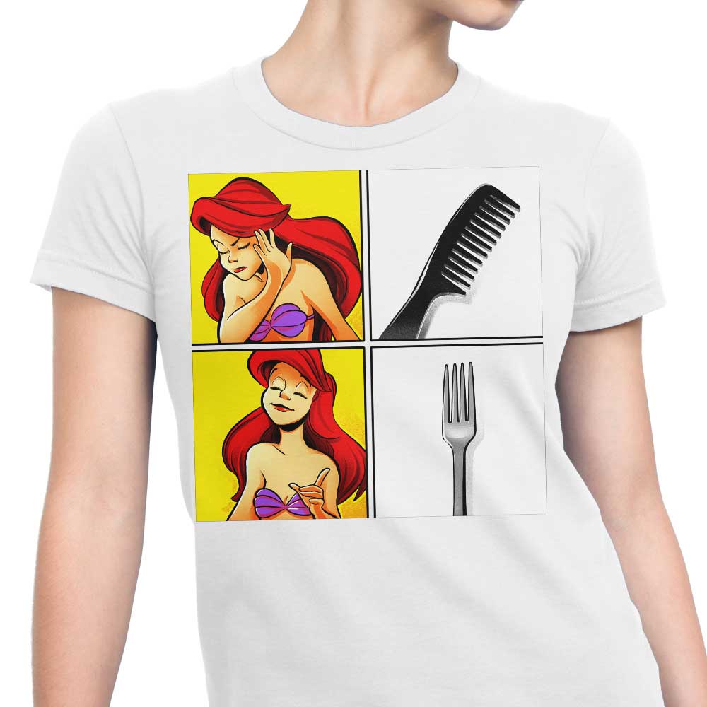 Alemaglia's Mermaid - Approved Women's T - Shirts in Various Sizes