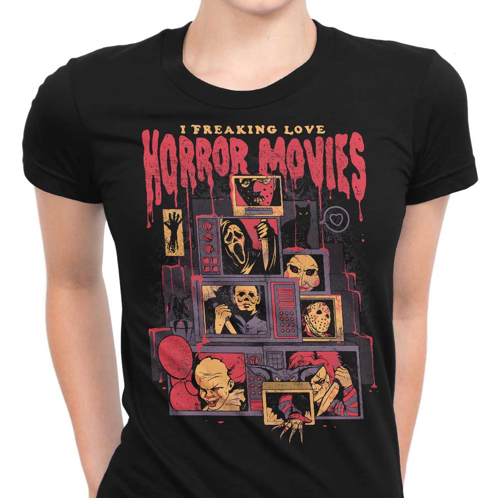 Women's Apparel - I'm Totally into Horror Movies