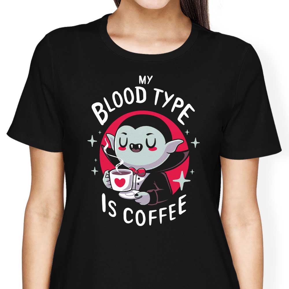 Stylish Women's Coffee Vampire Apparel - T-Shirts and Premium T-Shirts