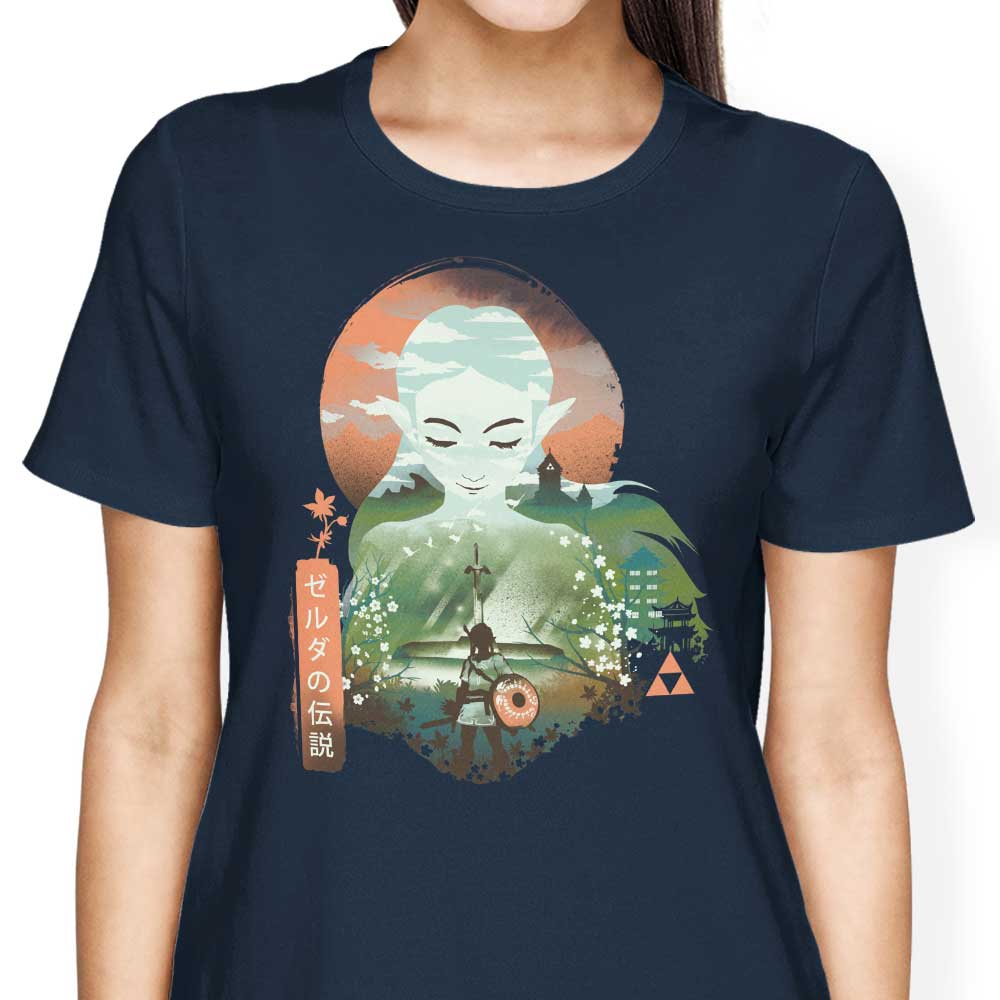 Ukiyo-e Inspired Women's Fashion Apparel - T-Shirts and Premium T-Shirts