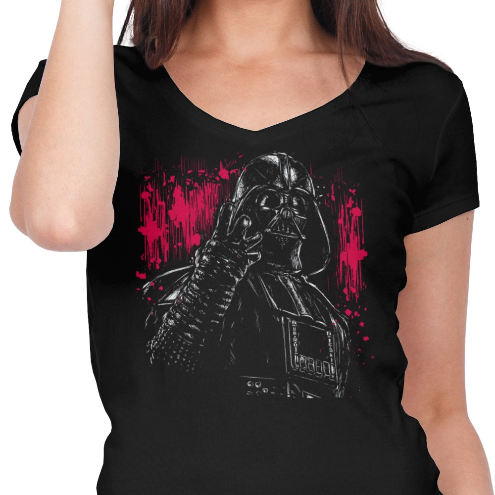 Exquisite Chosen Ink Women's V-Neck Garment
