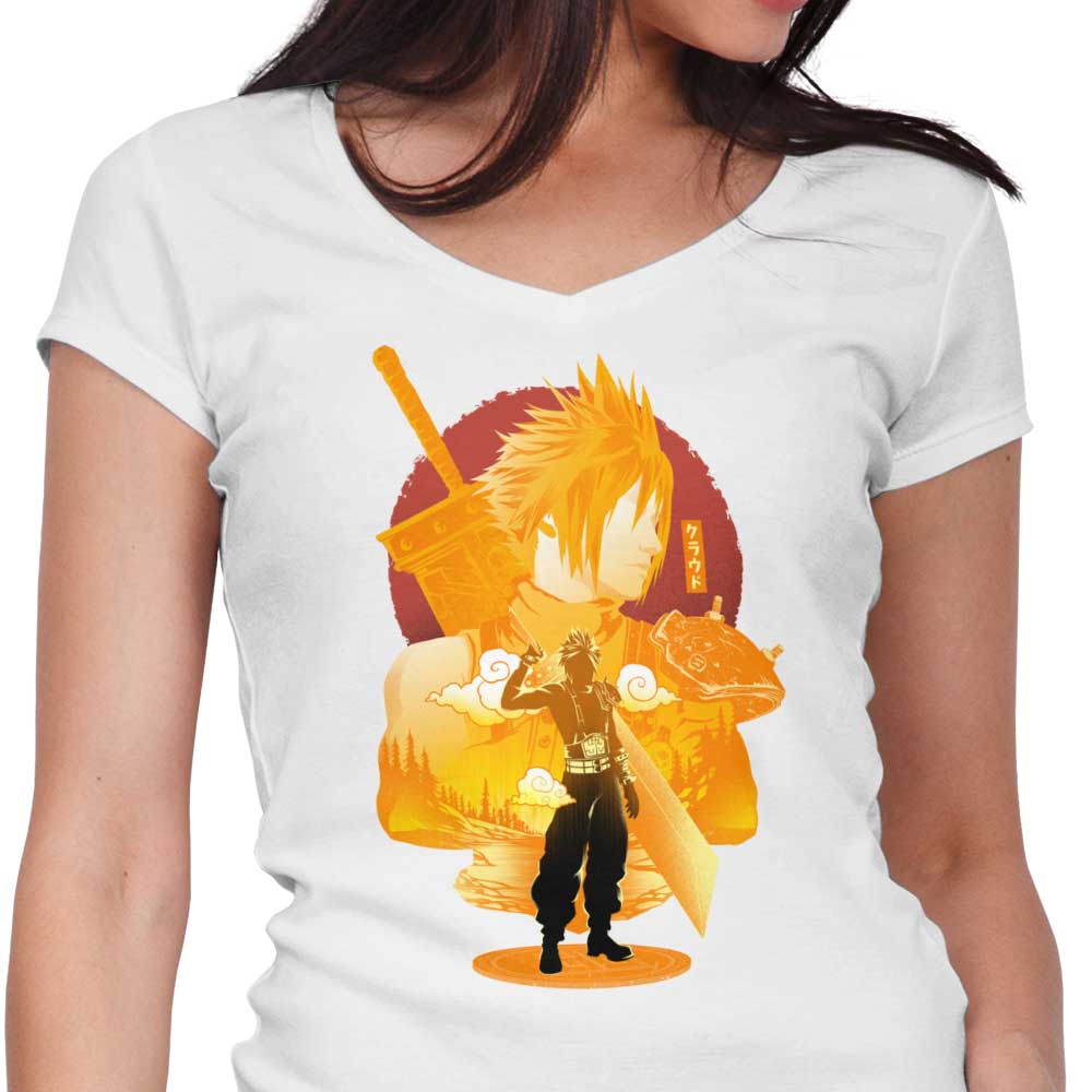 Hypertwenty Women's Omnislash Soldier V-Neck T-Shirt