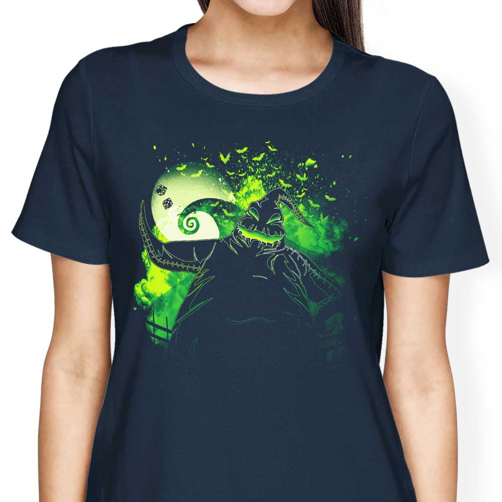 Women's Fashion Apparel: The Spirit of the Boogey Man Design