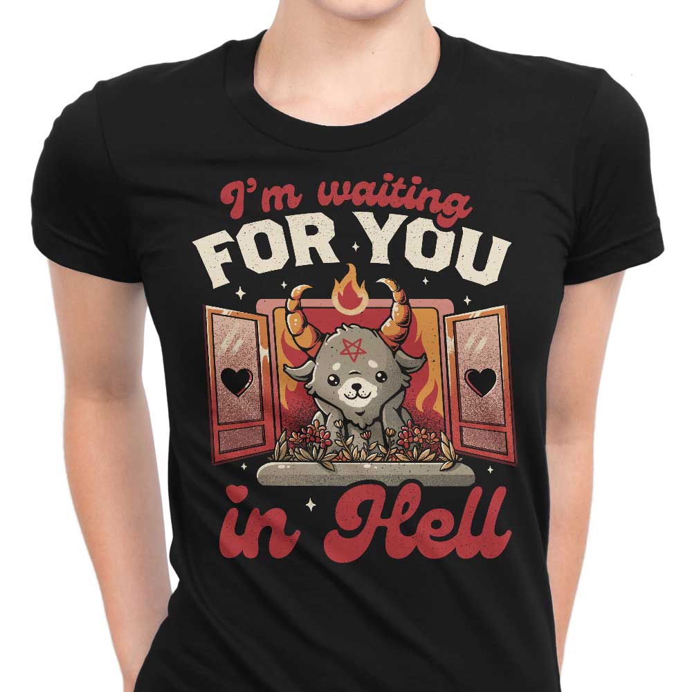 Elegant Women's T-Shirts - 'Waiting for You' Collection