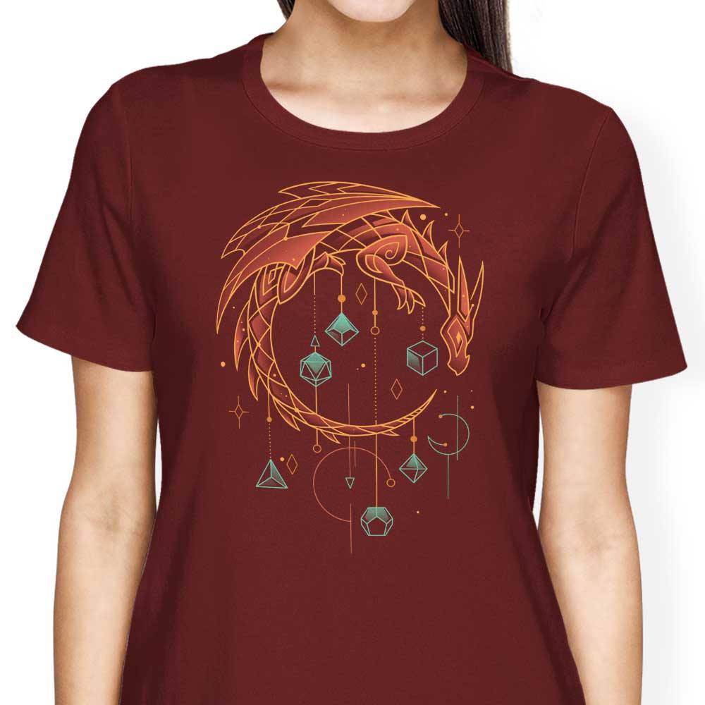 Women's Draconic-themed Dice Keeper Apparel