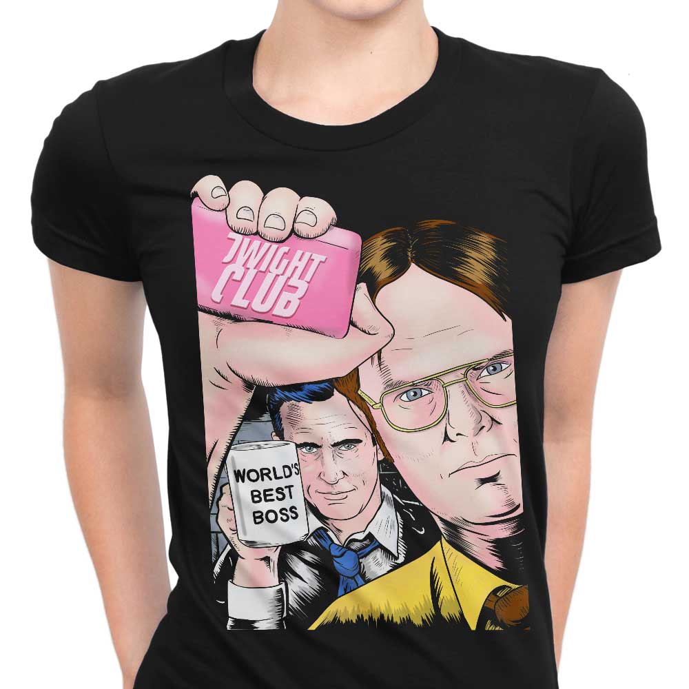 MarianoSan's Dwight Club - Stylish Women's T-Shirts in Various Sizes