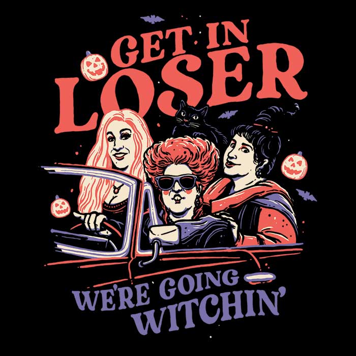 Momma Gorilla's 'We're Going Witchin' Women's Fashion Apparel - T-Shirts and Premium T-Shirts