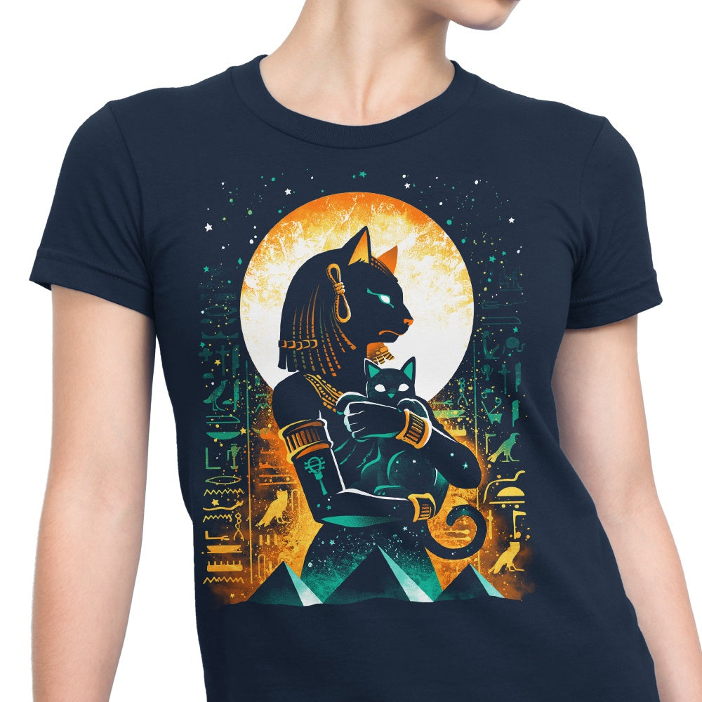 Stylish Women's 'Goddess of Cats' Apparel from Alemaglia