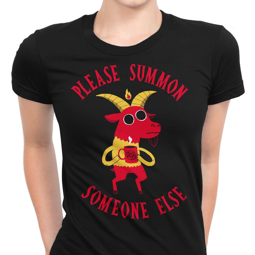 DinoMike's Women's Fashionable Summon Someone Else Apparel